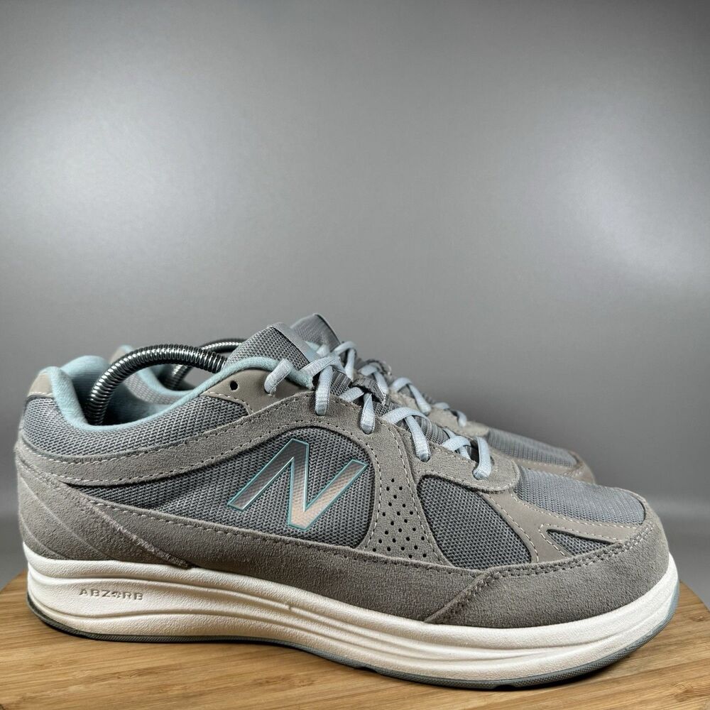 New Balance Gray Athletic Walking Shoes